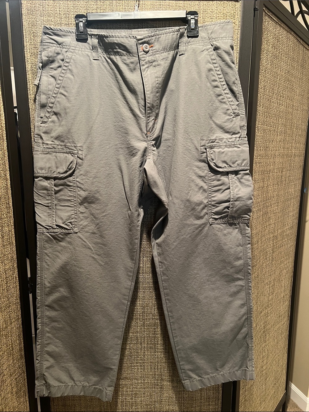 L.L. Bean Men's Olive Cargo Pants - Classic Utility Style size 38 X 29